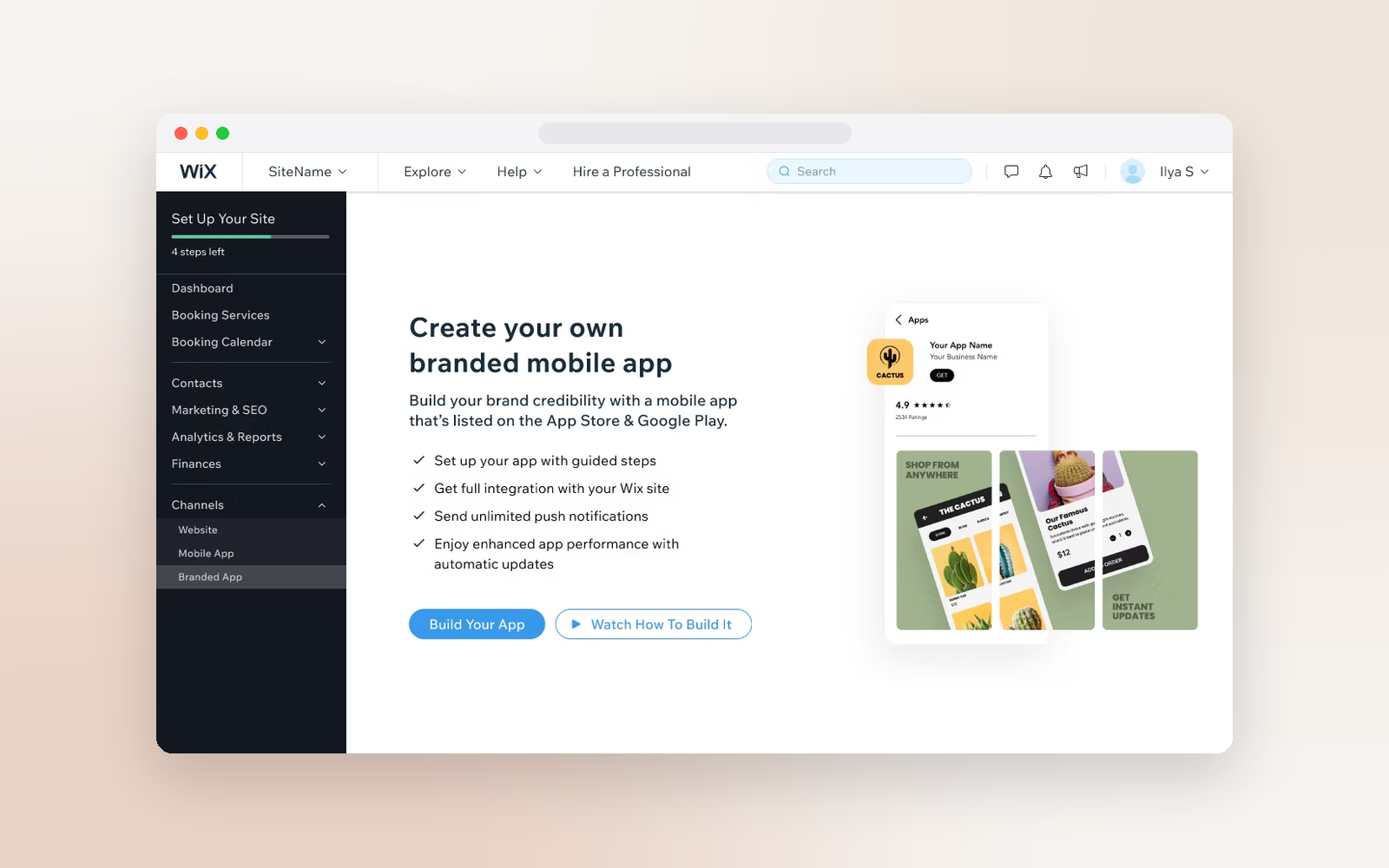 Improving first-time experience